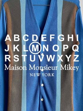 Needles Light Blue Knit Cardigan - M